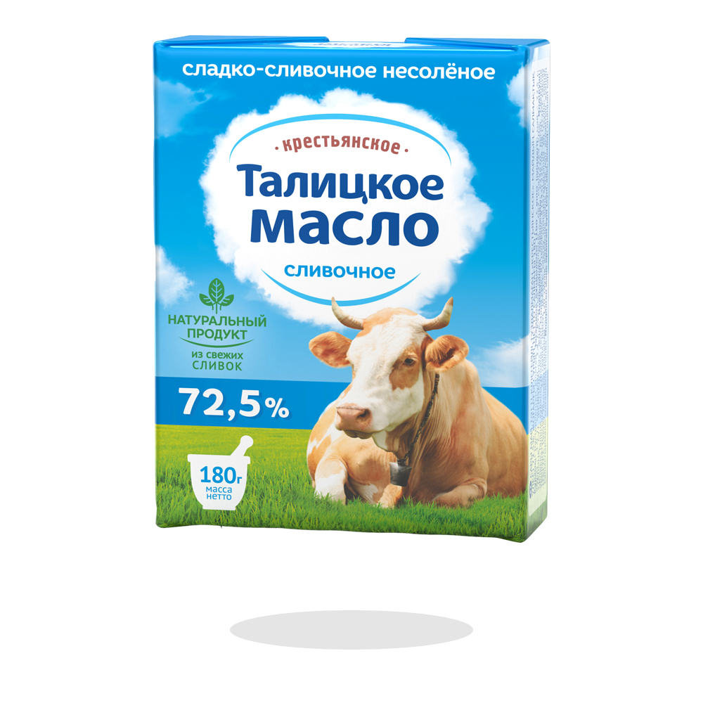 Масло Традиционное 72,5% Сливочное