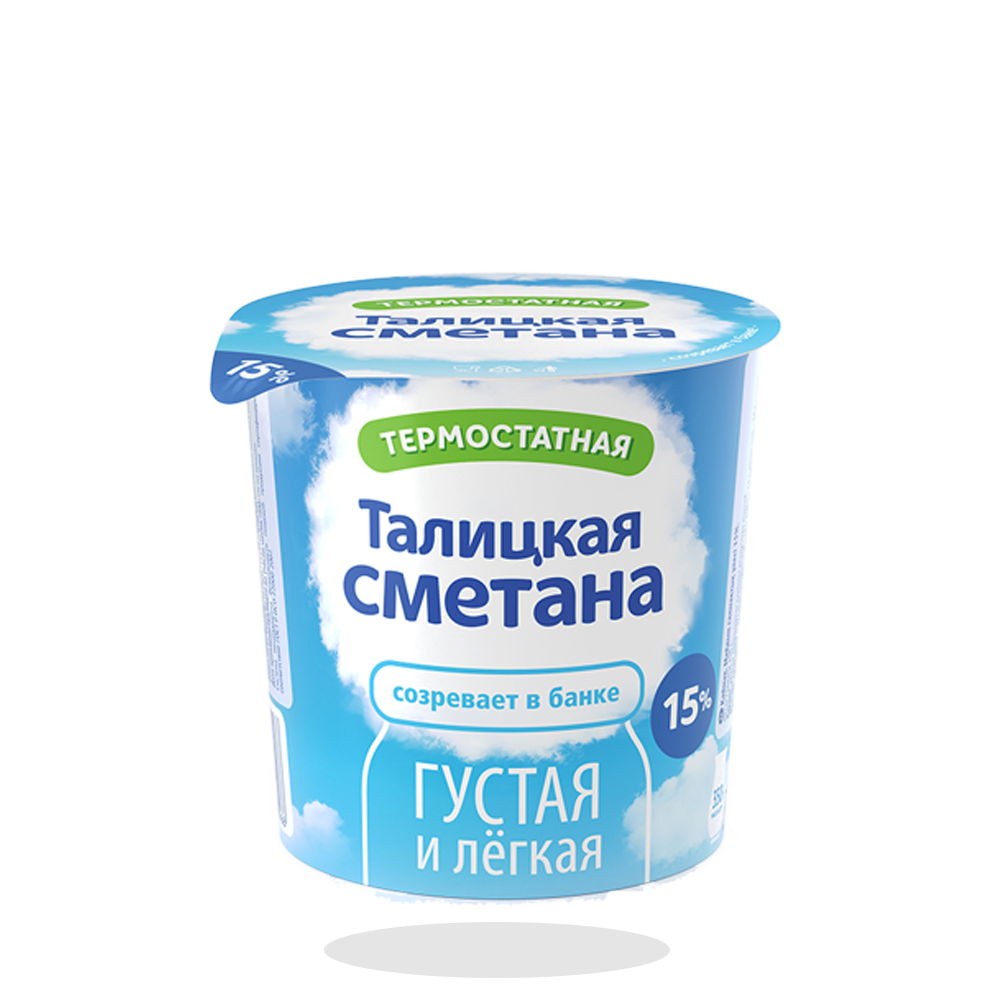 Сметана Термостатная 15%